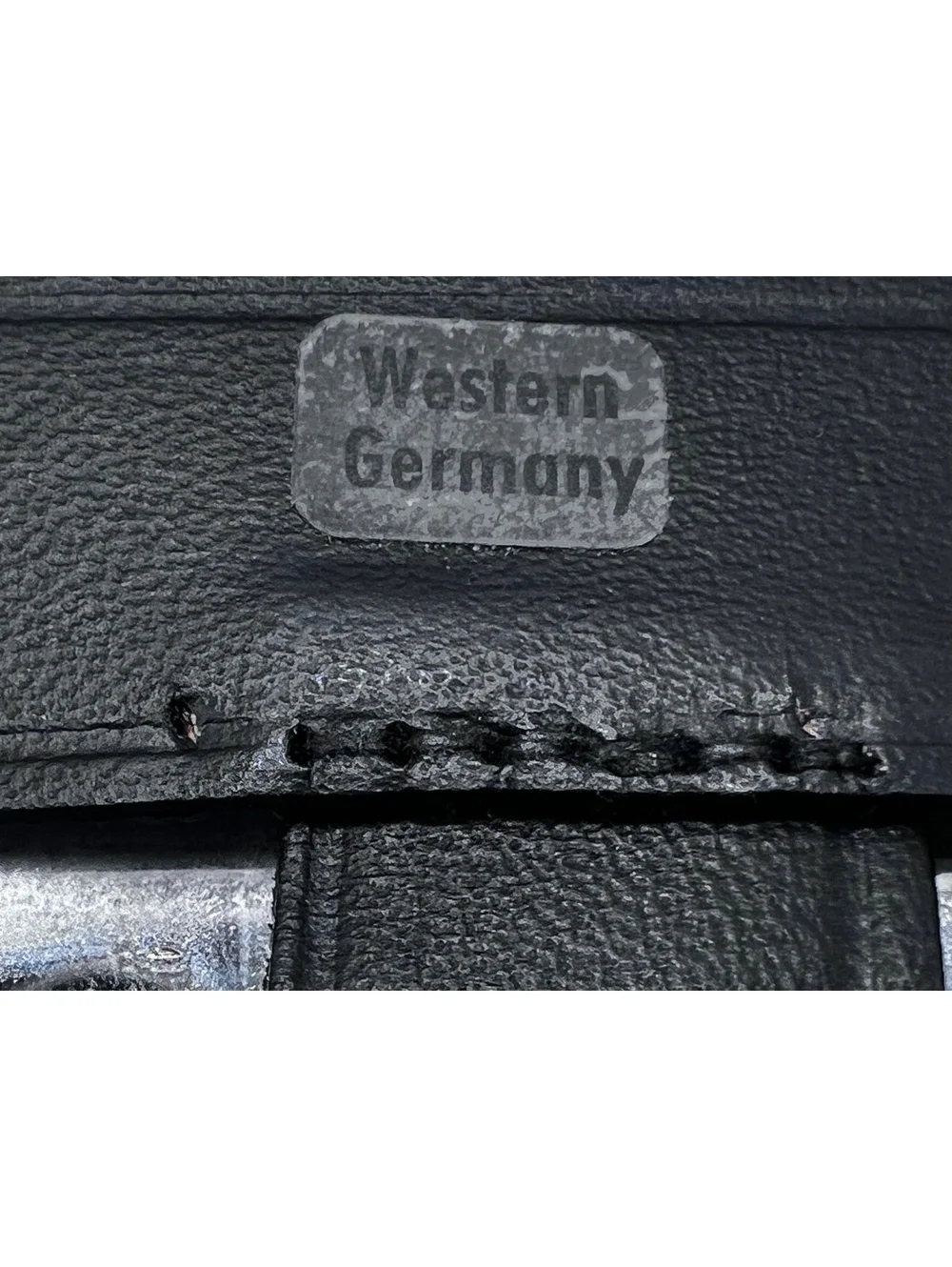 Sterling Silver Grooming Black Kit Western Germany Vintage